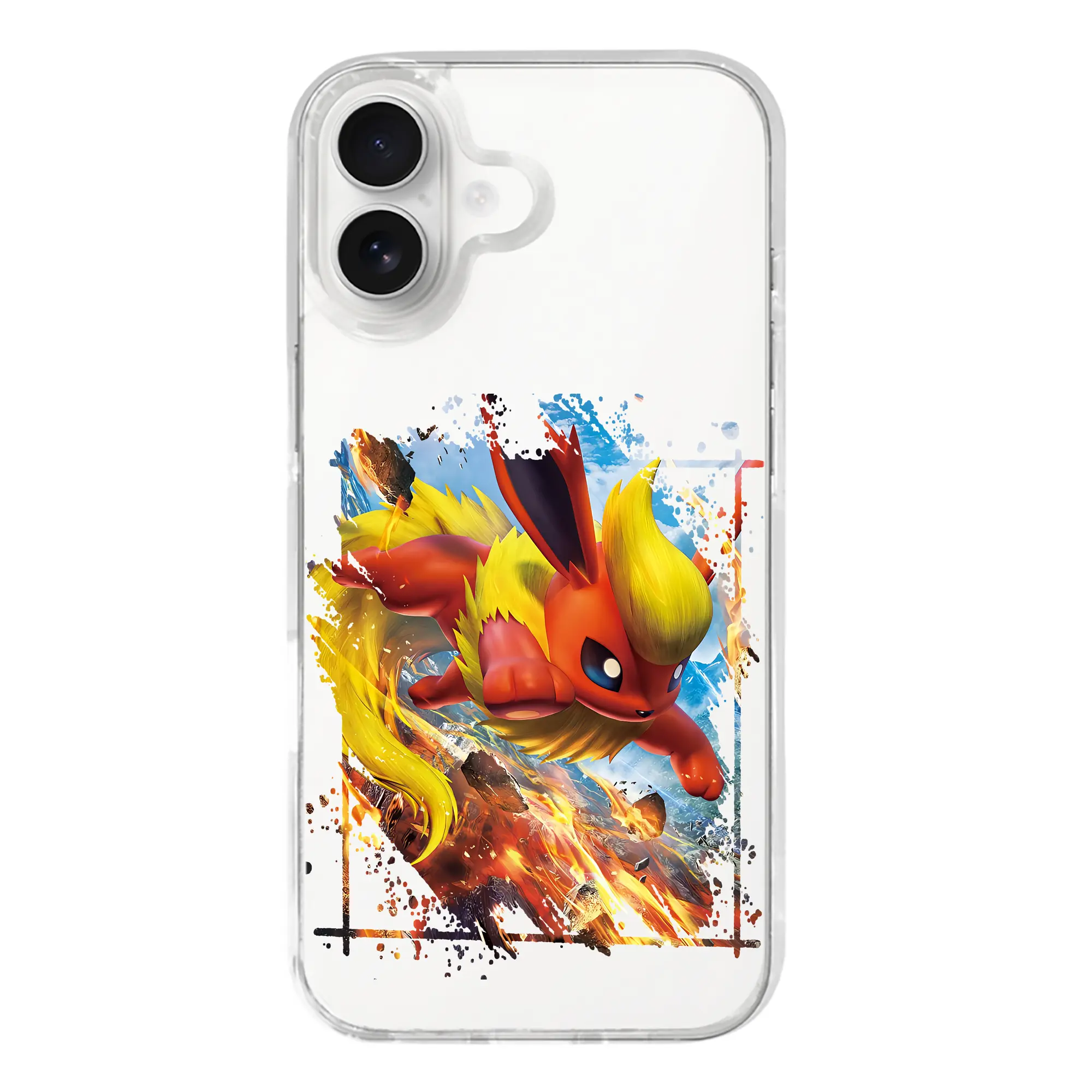 ポケモン グッズ,イーブイ - iPhone 17シリーズ 透明スマホケース – 薄型・耐衝撃・精密フィット保護カバー